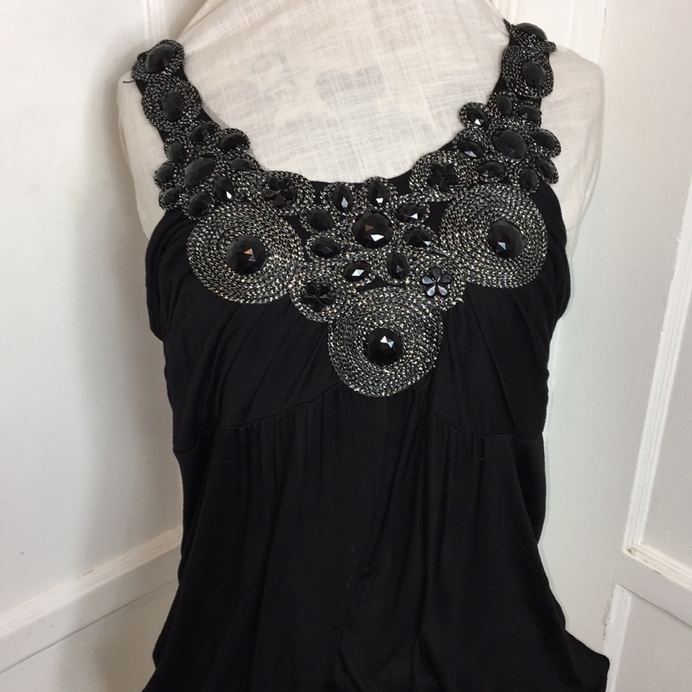 Beautiful sequence blouse size large